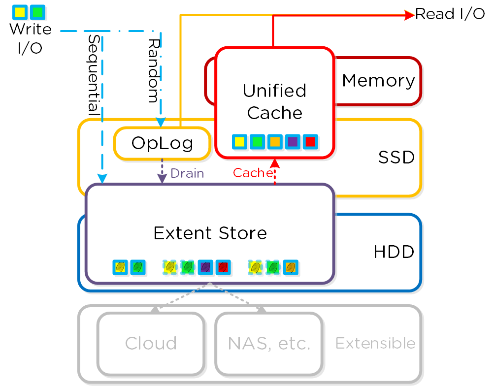 DSF I/O Path